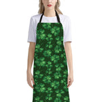 Watercolor Saint Patrick's Day Print Bib Apron With Pocket