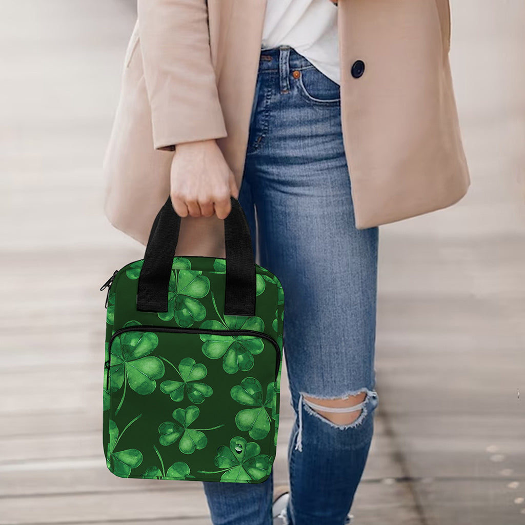 Watercolor Saint Patrick's Day Print Bible Tote Bag