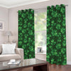 Watercolor Saint Patrick's Day Print Blackout Grommet Curtains