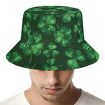 Watercolor Saint Patrick's Day Print Bucket Hat