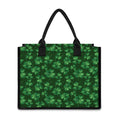 Watercolor Saint Patrick's Day Print Canvas Tote Bag