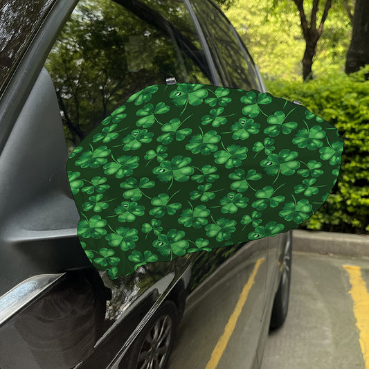 Watercolor Saint Patrick's Day Print Car Side Mirror Covers