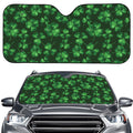 Watercolor Saint Patrick's Day Print Car Windshield Sun Shade