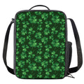 Watercolor Saint Patrick's Day Print Crossbody Lunch Bag