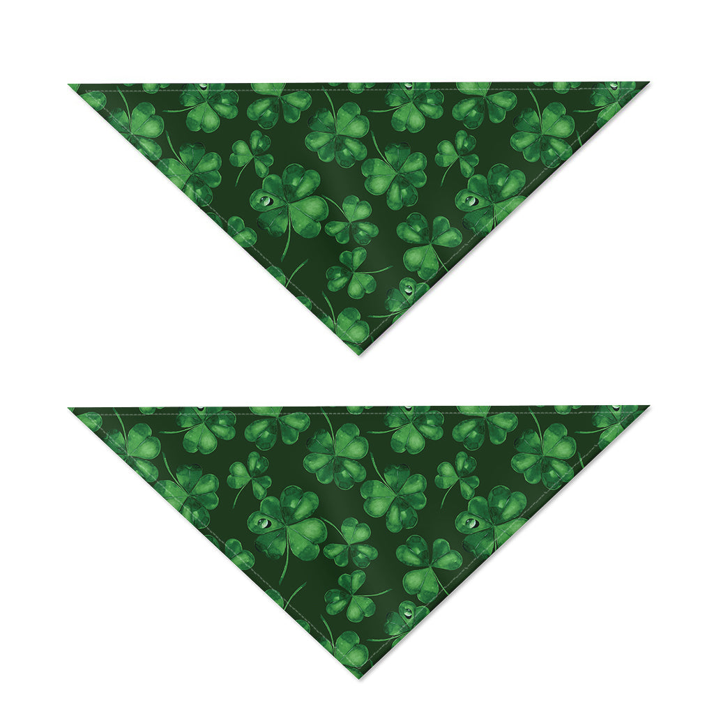 Watercolor Saint Patrick's Day Print Dog Bandana