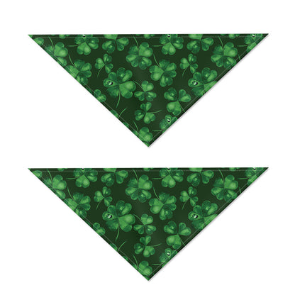 Watercolor Saint Patrick's Day Print Dog Bandana