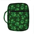 Watercolor Saint Patrick's Day Print Front Pocket Bible Bag