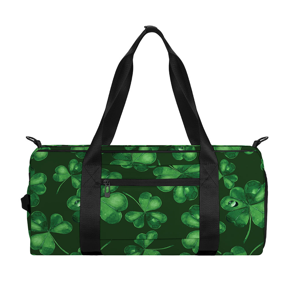 Watercolor Saint Patrick's Day Print Gym Bag