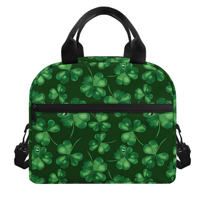 Watercolor Saint Patrick's Day Print Insulated Lunch Bag