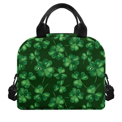 Watercolor Saint Patrick's Day Print Insulated Lunch Bag