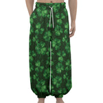 Watercolor Saint Patrick's Day Print Lantern Pants
