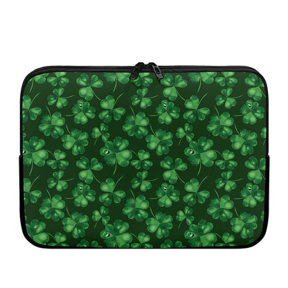 Watercolor Saint Patrick's Day Print Laptop Sleeve