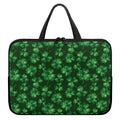 Watercolor Saint Patrick's Day Print Laptop Sleeve With Handle