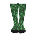 Watercolor Saint Patrick's Day Print Long Socks