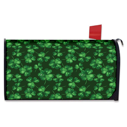 Watercolor Saint Patrick's Day Print Mailbox Cover