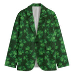 Watercolor Saint Patrick's Day Print Men's Blazer