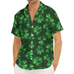 Watercolor Saint Patrick's Day Print Men's Deep V-Neck Shirt