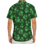 Watercolor Saint Patrick's Day Print Men's Deep V-Neck Shirt