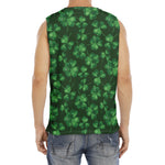 Watercolor Saint Patrick's Day Print Men's Fitness Tank Top