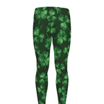 Watercolor Saint Patrick's Day Print Men's leggings