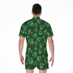 Watercolor Saint Patrick's Day Print Men's Rompers