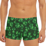 Watercolor Saint Patrick's Day Print Men's Short Boxer Briefs