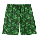 Watercolor Saint Patrick's Day Print Men's Swim Trunks