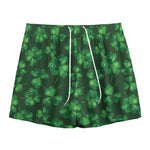 Watercolor Saint Patrick's Day Print Mesh Shorts