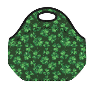 Watercolor Saint Patrick's Day Print Neoprene Lunch Bag