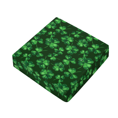 Watercolor Saint Patrick's Day Print Outdoor Seat Cushion Cover