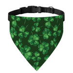 Watercolor Saint Patrick's Day Print Over The Collar Dog Bandana