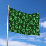 Watercolor Saint Patrick's Day Print Polyester Flag