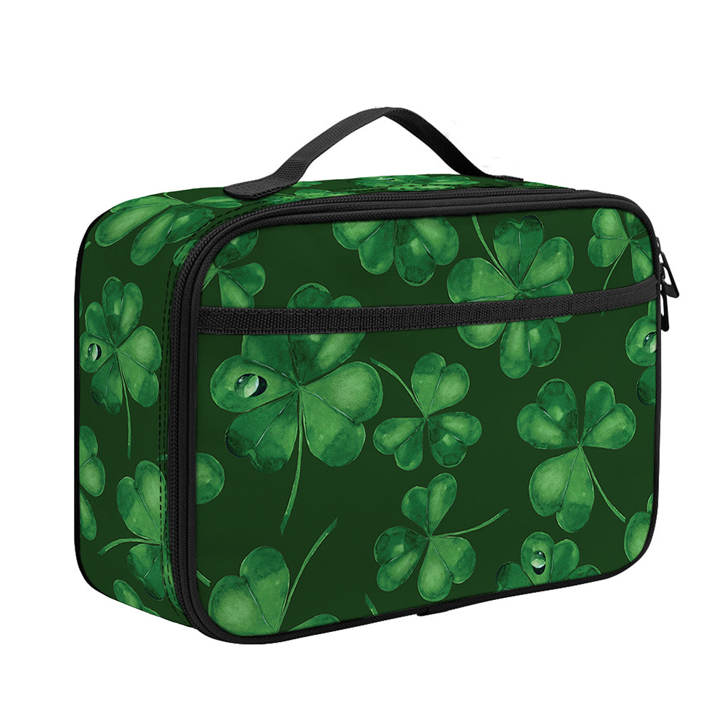 Watercolor Saint Patrick's Day Print Portable Lunch Bag