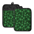 Watercolor Saint Patrick's Day Print Pot Holders With Pocket