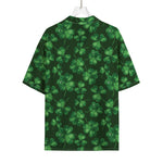 Watercolor Saint Patrick's Day Print Rayon Hawaiian Shirt