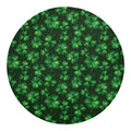 Watercolor Saint Patrick's Day Print Round Blanket