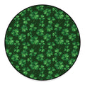 Watercolor Saint Patrick's Day Print Round Floor Mat