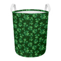 Watercolor Saint Patrick's Day Print Round Laundry Basket