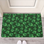 Watercolor Saint Patrick's Day Print Rubber Doormat