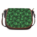 Watercolor Saint Patrick's Day Print Saddle Bag