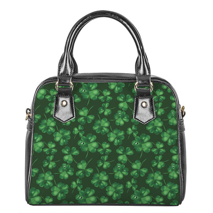 Watercolor Saint Patrick's Day Print Shoulder Handbag