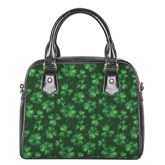 Watercolor Saint Patrick's Day Print Shoulder Handbag