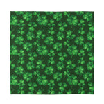 Watercolor Saint Patrick's Day Print Silk Bandana