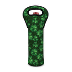 Watercolor Saint Patrick's Day Print Single Neoprene Wine Tote