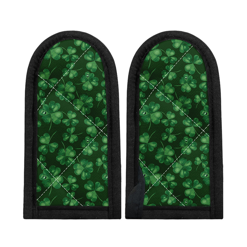 Watercolor Saint Patrick's Day Print Skillet Handle Cover