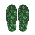 Watercolor Saint Patrick's Day Print Slippers