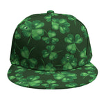 Watercolor Saint Patrick's Day Print Snapback Cap