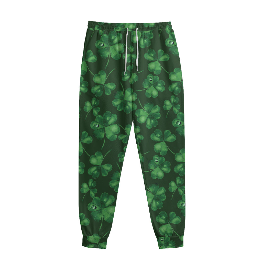 Watercolor Saint Patrick's Day Print Sweatpants