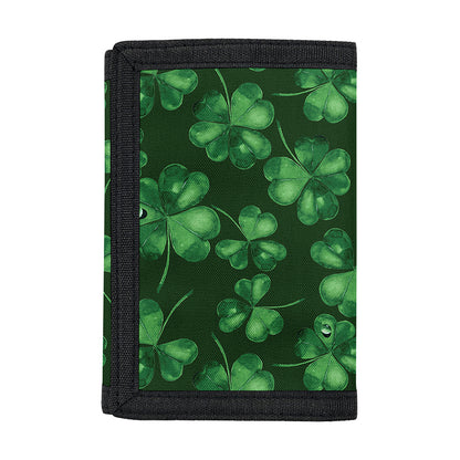 Watercolor Saint Patrick's Day Print Trifold Wallet