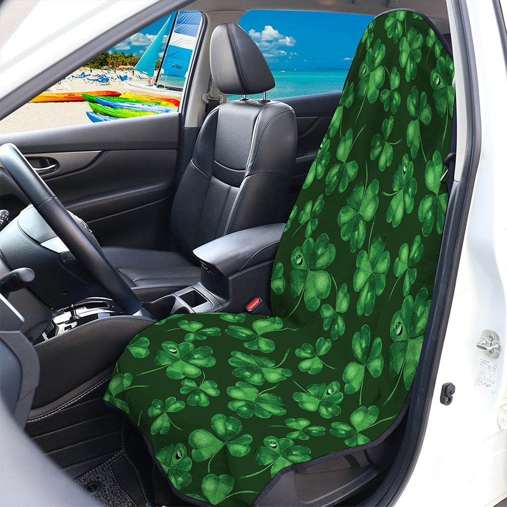 Watercolor Saint Patrick's Day Print Waterproof Car Seat Cover